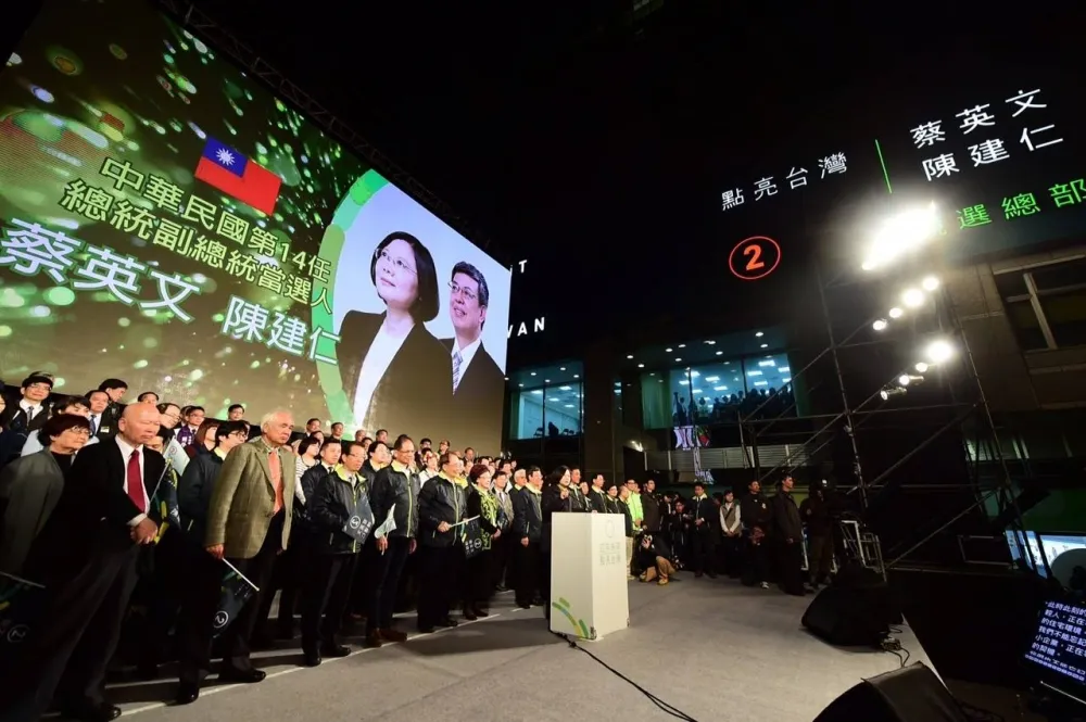 2016國內10大新聞：（1）蔡英文當選首位中華民國「女總統」
