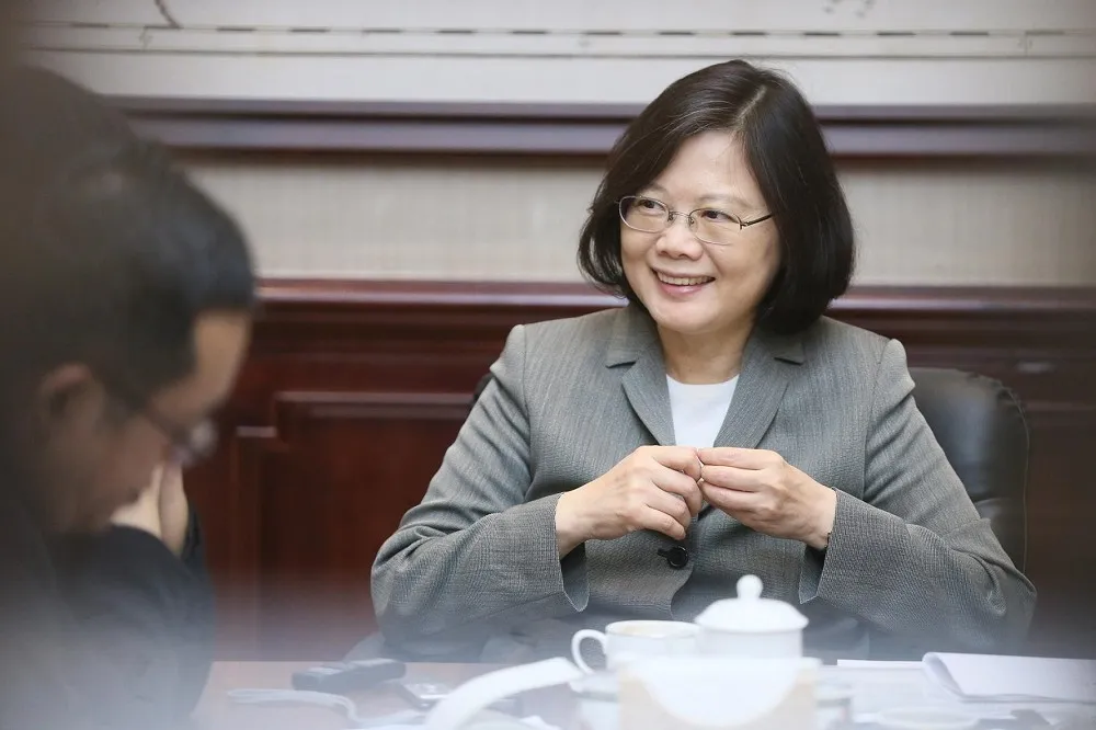 蔡總統31日與媒體茶敘　發表年終談話