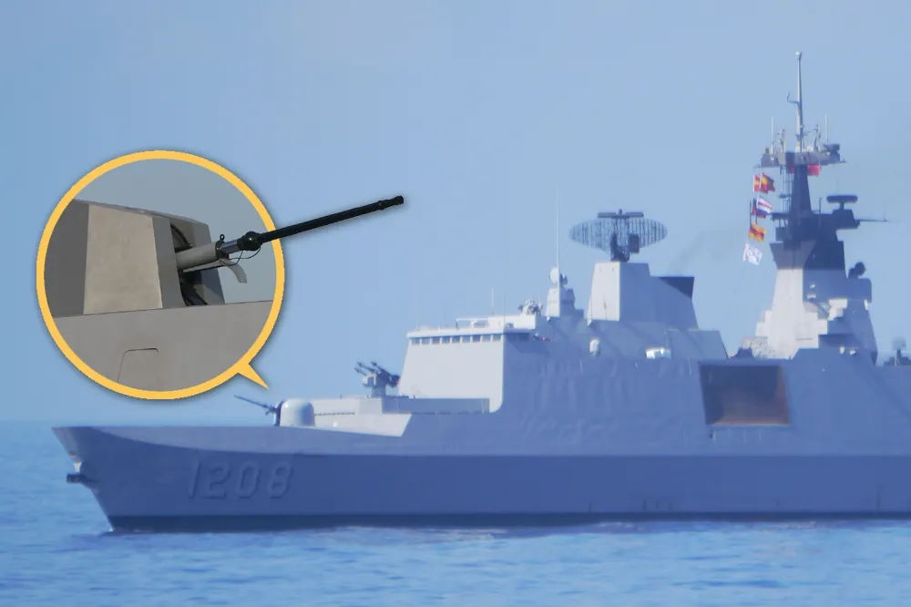 【獨家】海軍76快砲義國完成性能提升　避開香港返抵左營基地