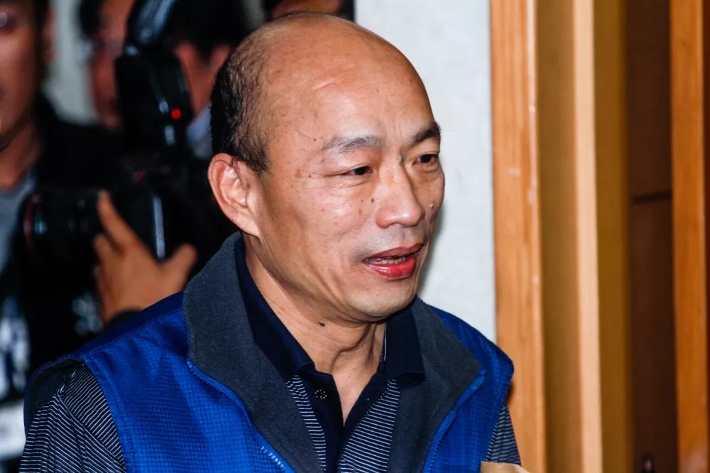 北檢抓菜蟲　韓國瑜：祝你心想事成