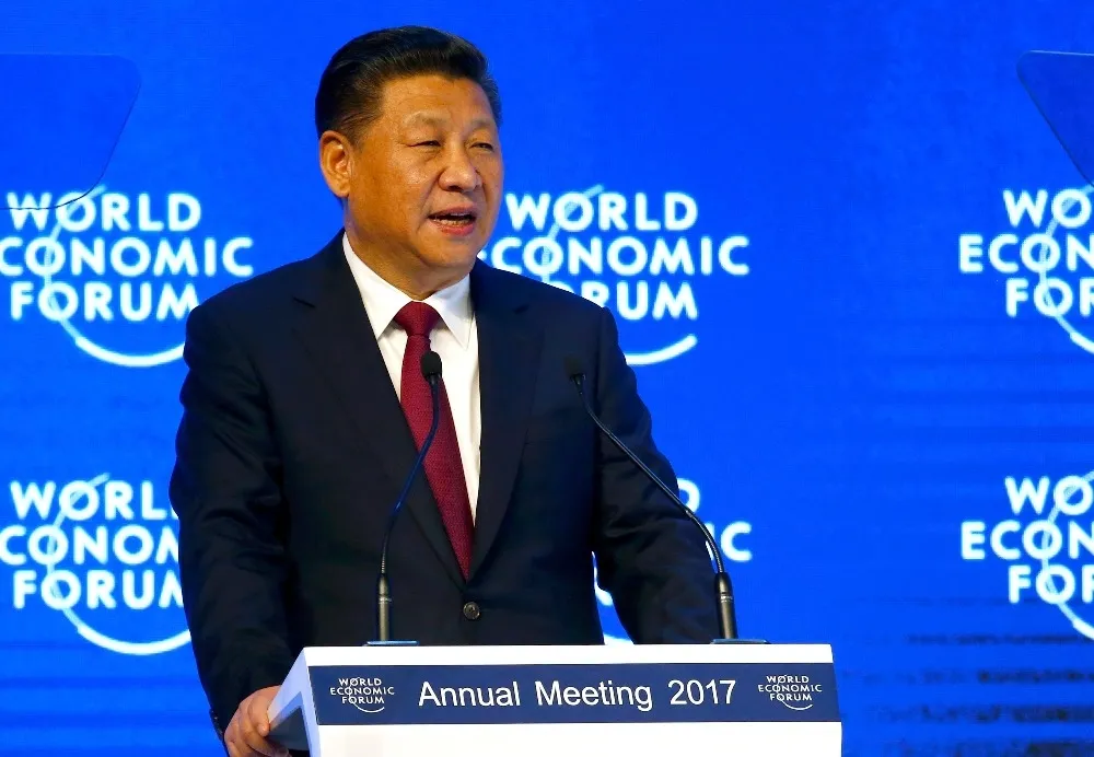 出席WEF鋒頭健　習近平：北京5月辦「一帶一路」國際論壇