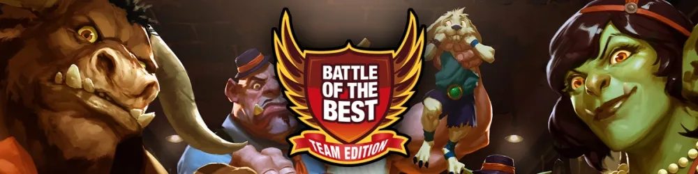 【爐石戰記】賽事介紹： 8大戰隊3v3賽制　Battle of the Best周末開打