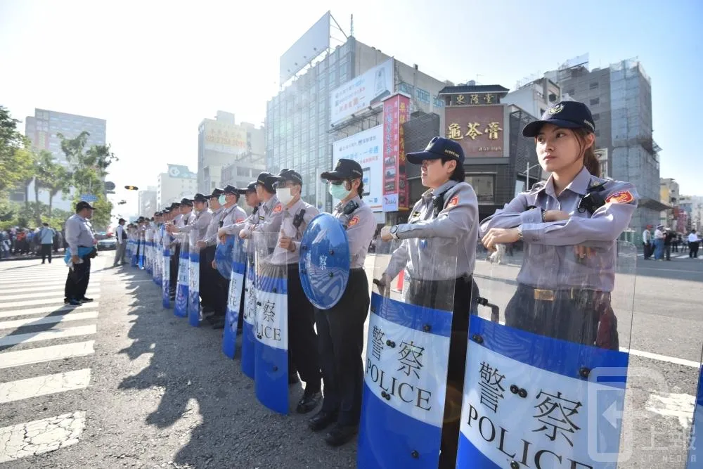 總統府前22日兩場集會　警方布署2000警力因應