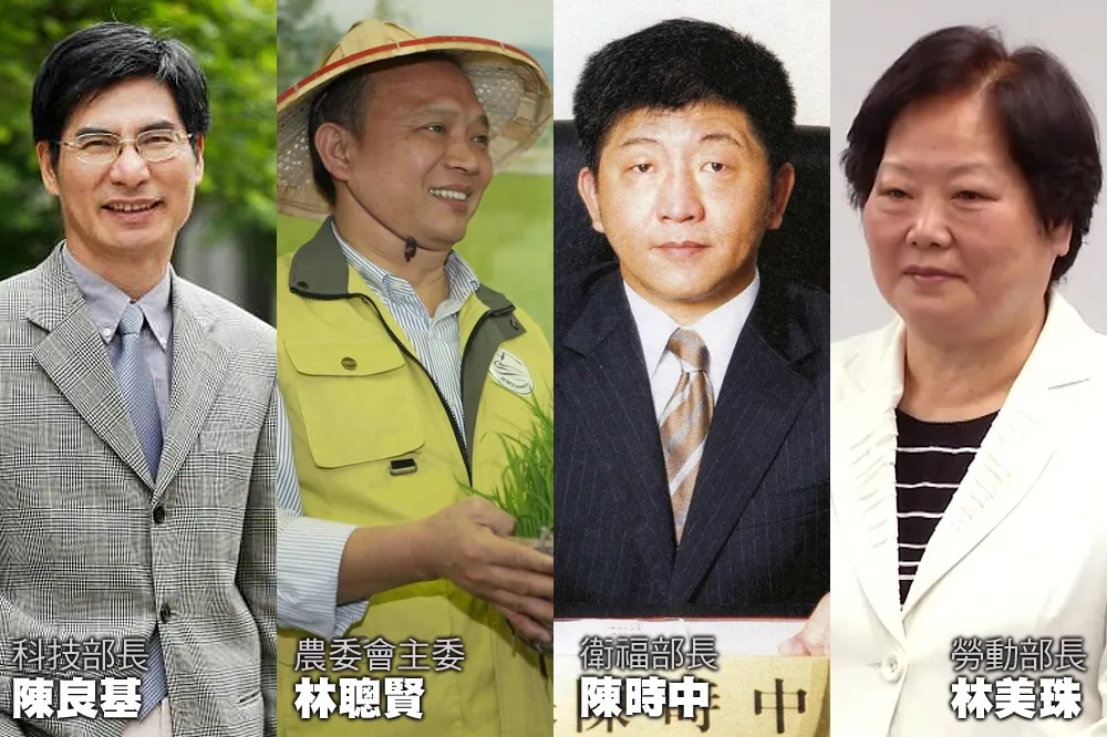 【新內閣改組人事】林聰賢上曹啟鴻下　新系沒得分  