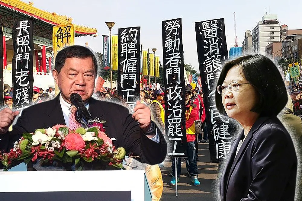 一年內三度與小英政府交手　徐旭東屢吃癟