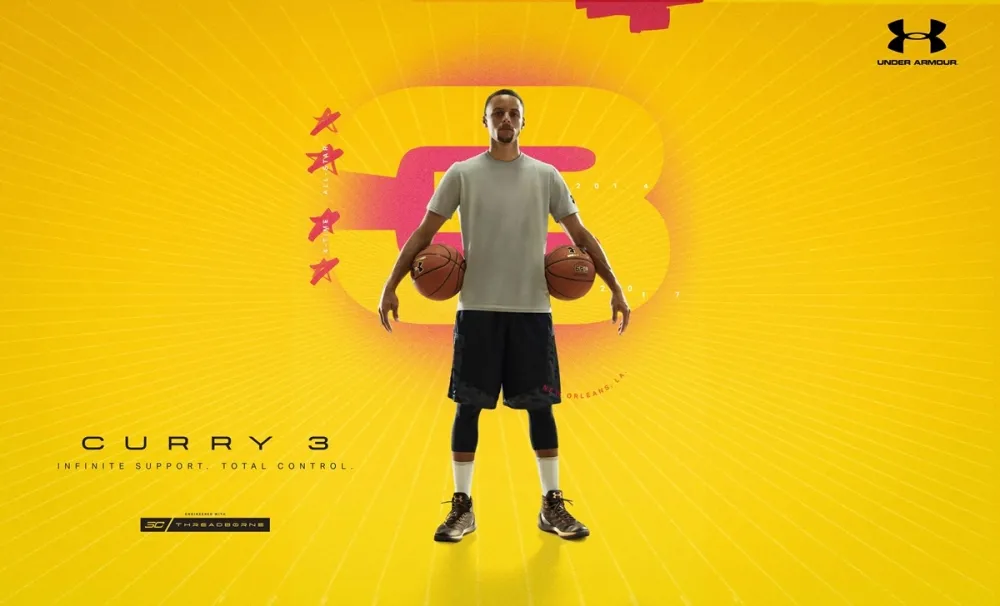 「Curry 3全明星系列鞋款」　展現王者風範