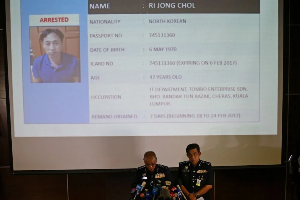 【刺殺金正男】被捕北韓籍嫌犯李正哲　在大馬經營賭博和色情網站