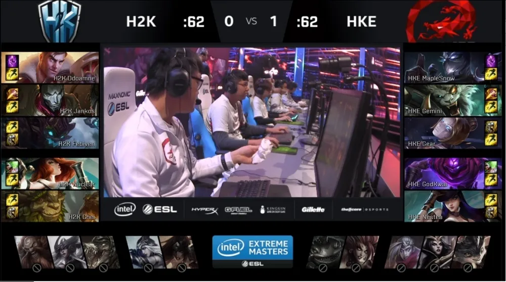 【英雄聯盟】IEM卡托維茲總站戰報：HKE VS H2K Game2
