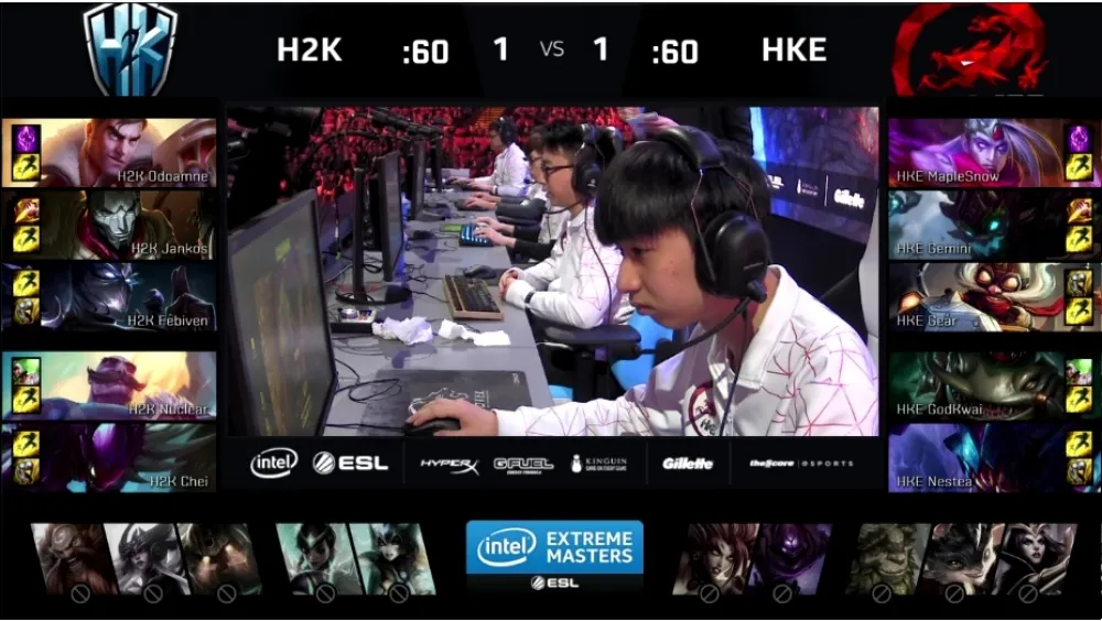 【英雄聯盟】IEM卡托維茲總站戰報：HKE VS H2K Game3