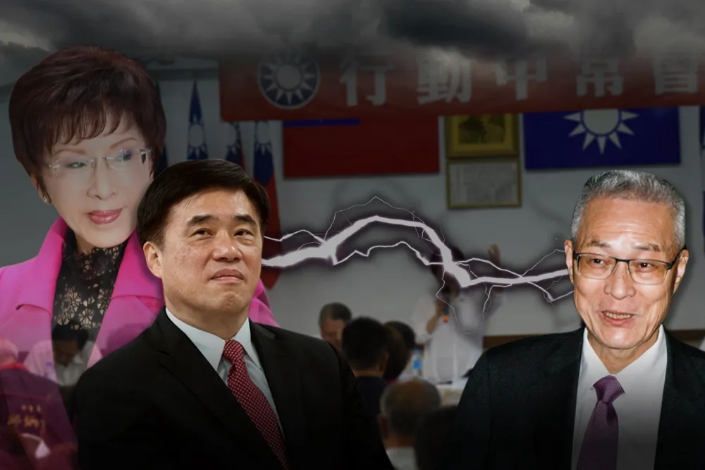 洪秀柱聲勢降　郝龍斌吳敦義反提前「撕破臉」