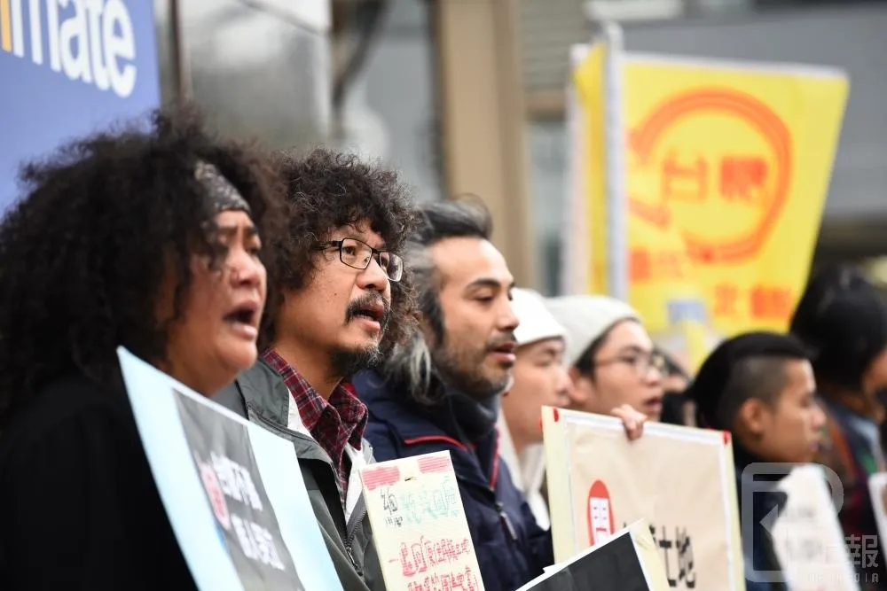 抗議台糖非法取地　巴奈泣訴：原住民只能在自己土地上流亡