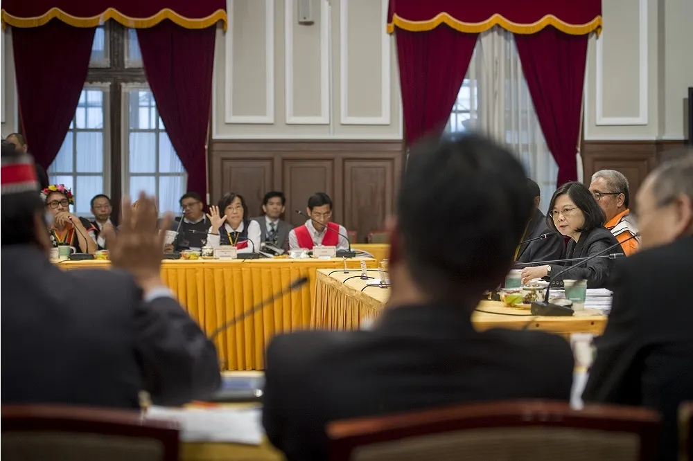 原民土地爭議不休　小英：傳統領域是先存在的事實