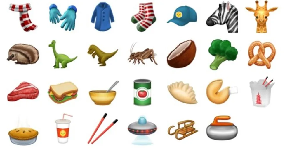 吃的選擇更多了：emoji表情符號新增10樣食物　
