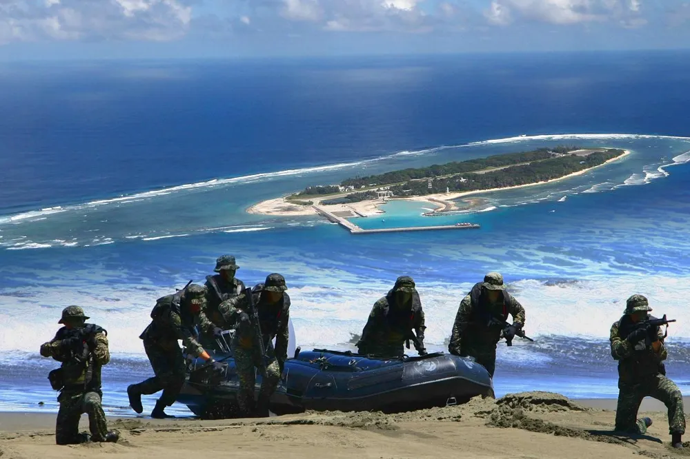 【獨家】3月12日太平島實兵演習　海軍特種部隊負責攻島作戰
