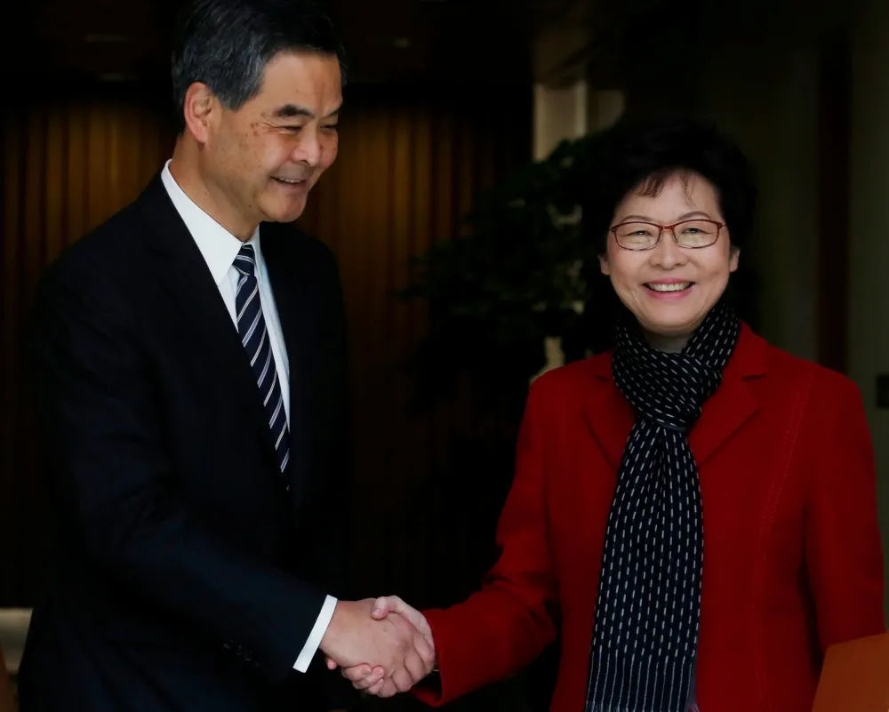 【香港特首選舉】林鄭月娥當選　中國官媒讚：香港變好的徵兆