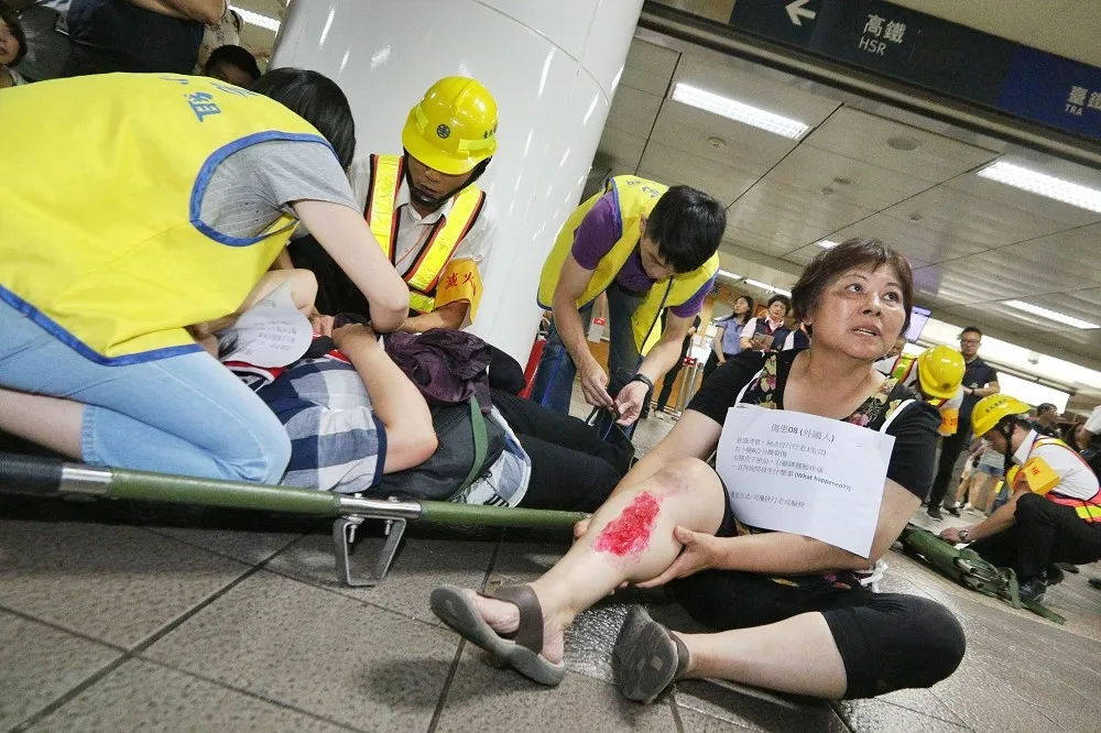 柯P視察北車臨時防災中心不給媒體拍　消防局：是台鐵堅持