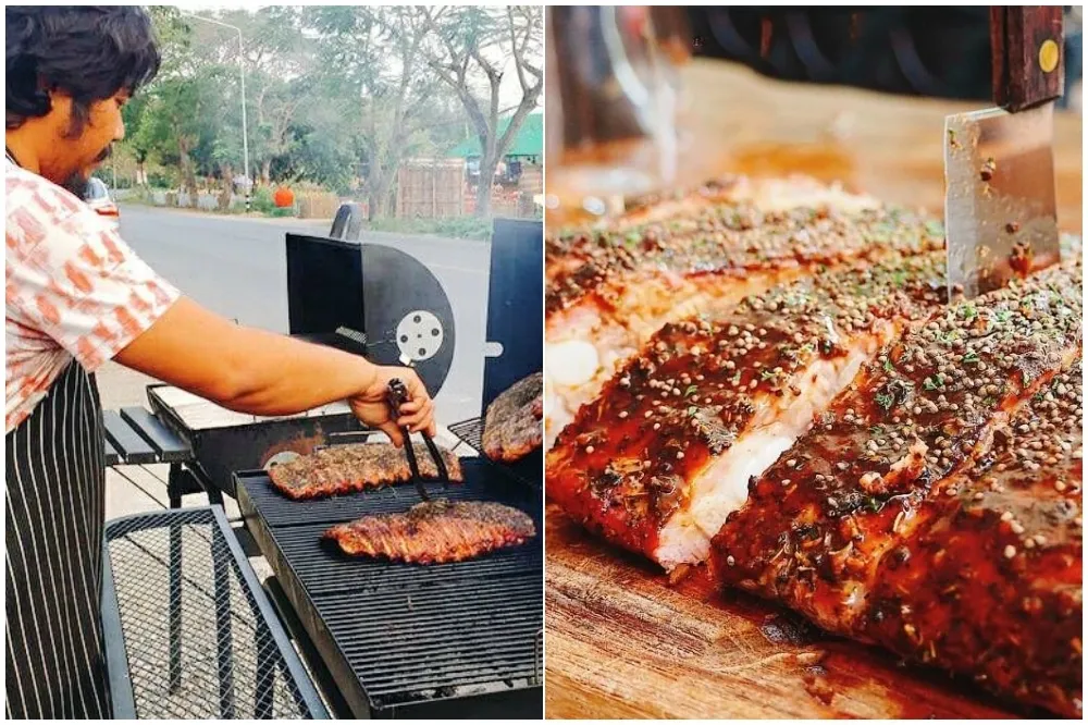 【嫻子遊泰國】野人餐桌燒烤豬肋排 BBQ