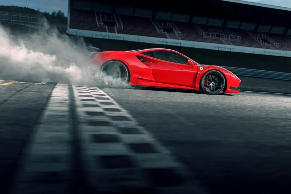 772匹的寬體紅馬上路！　N-Largo Ferrari 488 GTB