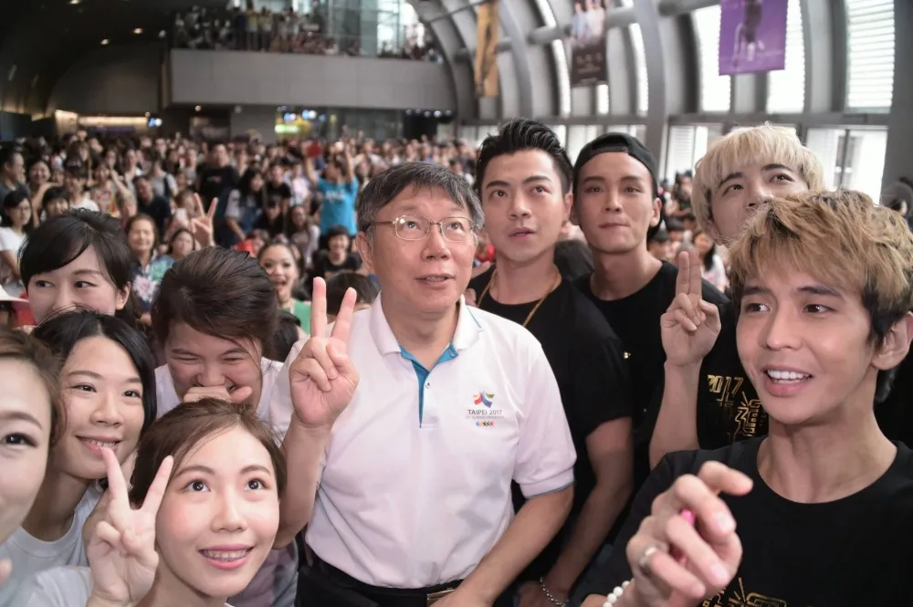 勉勵時力爭取年輕人選票　柯文哲：要當他們的代言人
