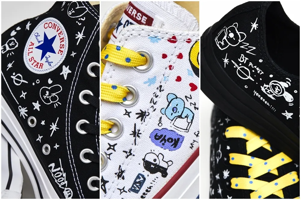 BT21 聯名無極限！CONVERSE X BT21 即將登陸