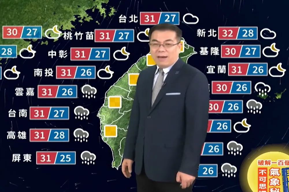 未來一周進入颱風「平靜」期 　彭啟明：酷熱難耐