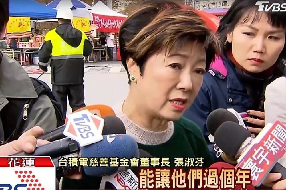 【心繫花蓮】台積電董娘急赴花蓮助災民　上了車才告訴張忠謀
