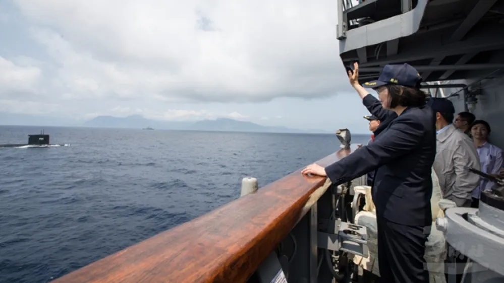 美開綠燈　潛艦國造與外商接觸化暗為明