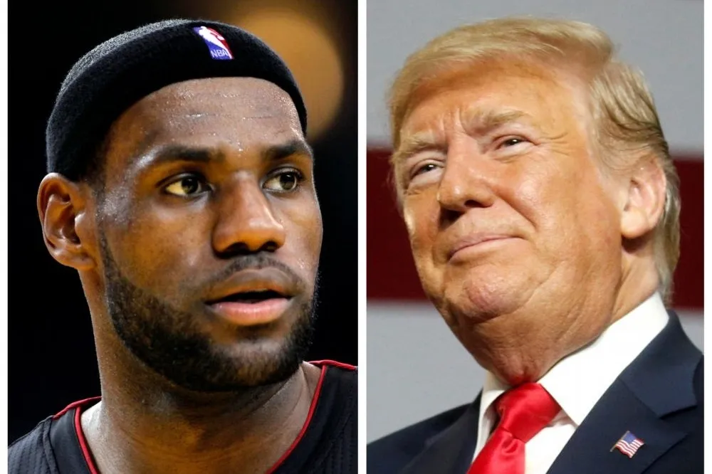 川普嘲諷NBA球星詹皇的智商　梅蘭妮亞這次不護航了  