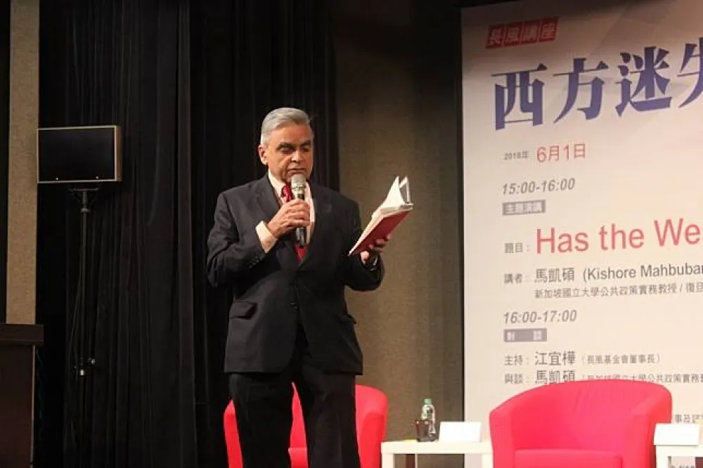 3大錯誤導致西方迷失　聯合國安理會前主席馬凱碩：中印將崛起