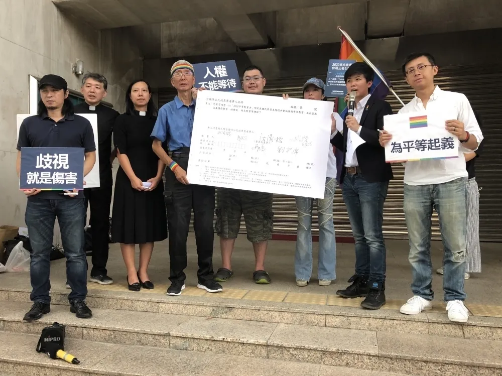 「反反同婚公投」二階段連署開跑　挺同牧師籲：反同婚就是壓迫他者