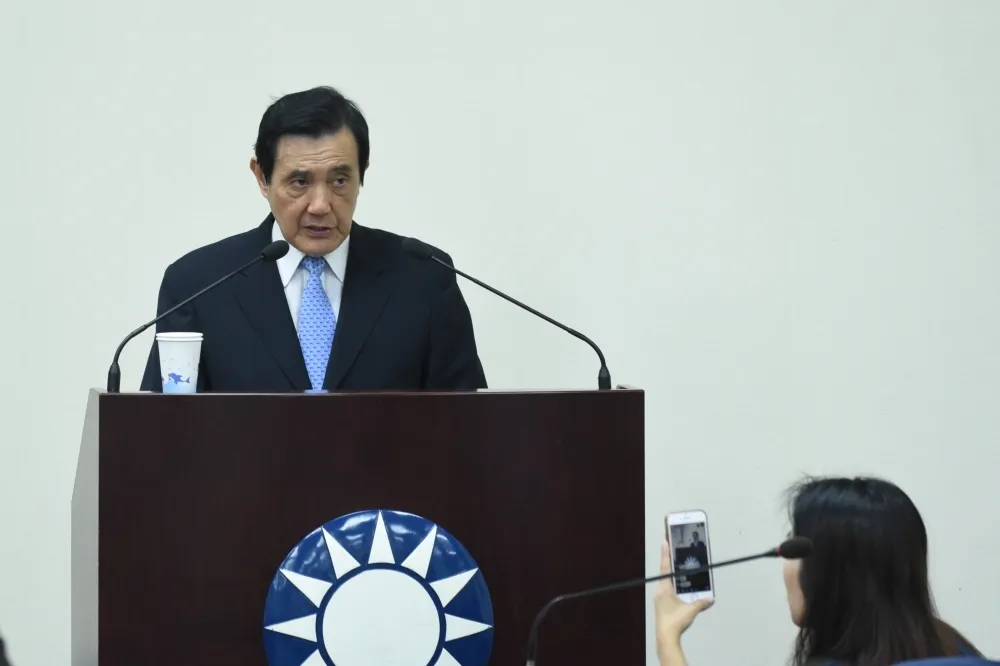 【直播】國民黨中常會　馬英九說明三中案出售過程