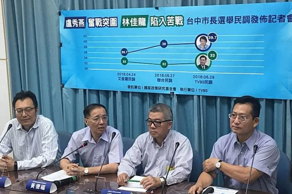 【藍營中市民調】盧秀燕勝林佳龍6.7%　藍智庫分析：龍困淺灘