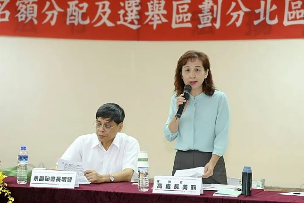 中選會通過立委選區變更案　台南新竹各增1席、高屏各減1席