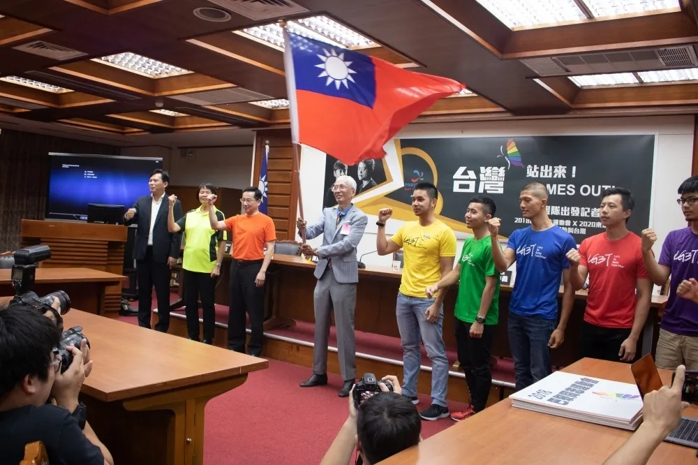 國際同志運動會8月巴黎舉行　祁家威率領「台灣隊」出賽