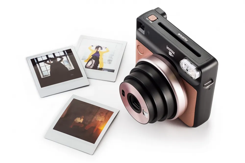 富士軟片公司推出馬上看相機　instax SQUARE SQ-6與黑邊方形底片相紙