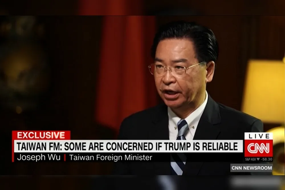 吳釗燮受CNN專訪：若無美軍支持，台灣難防中國武統