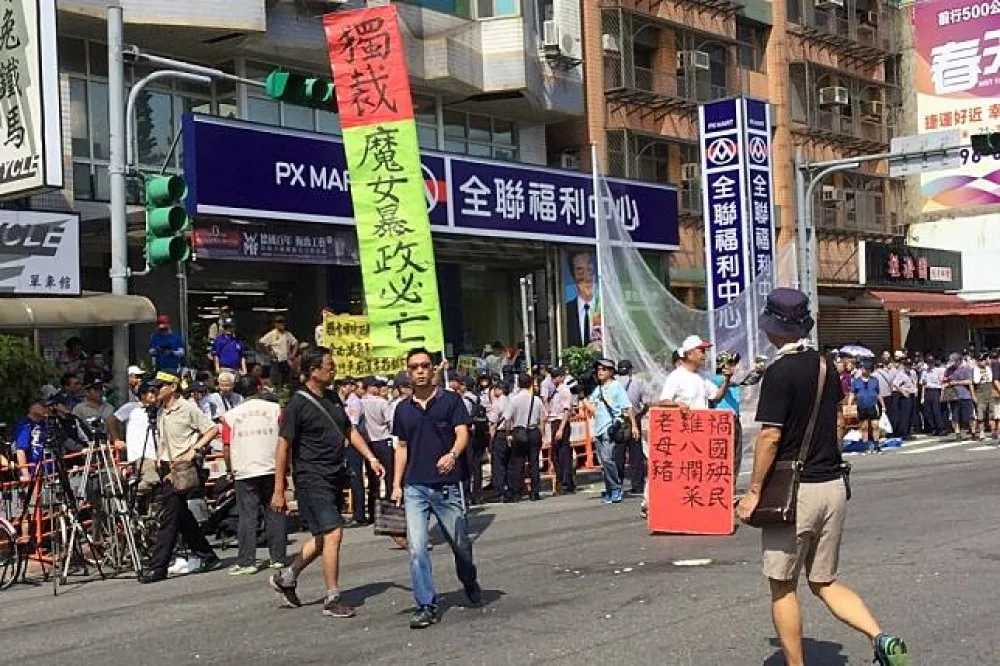陳抗團體今號召軍公教警消　明到復興崗「遍地開花、如影隨形」