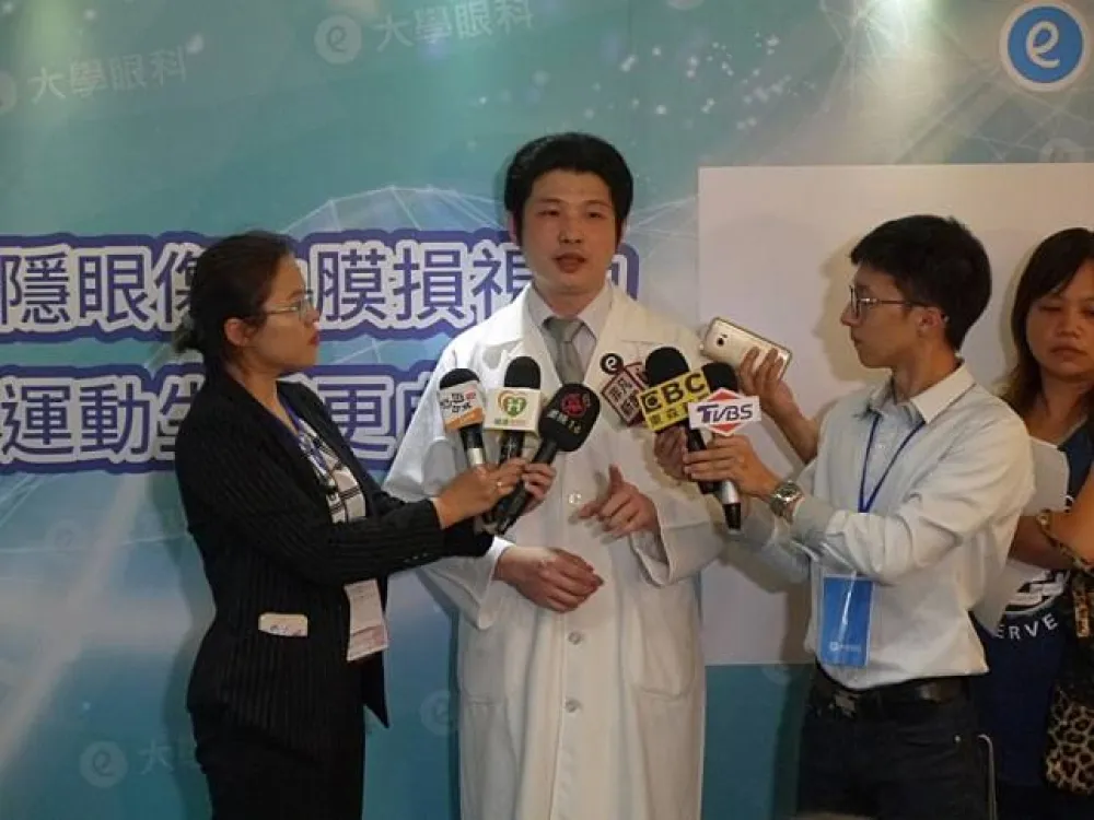 主播超時辛酸多 隱眼傷角膜損視力   近視雷射還明眸 運動生活更自在