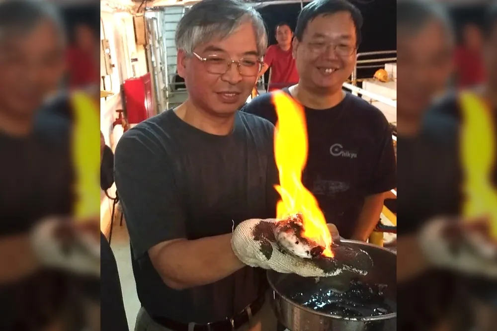 西南海域首鑽可燃冰　探勘團隊感動：台灣自產能源有希望