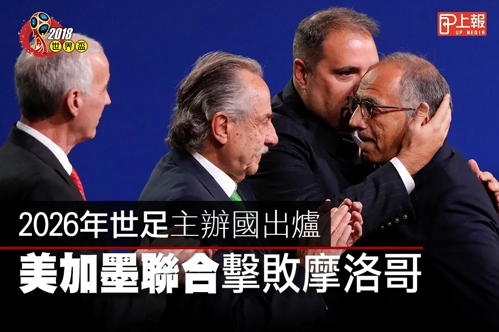 【2018世足片】賽事回顧》2026年主辦國出爐　美加墨聯合擊敗摩洛哥