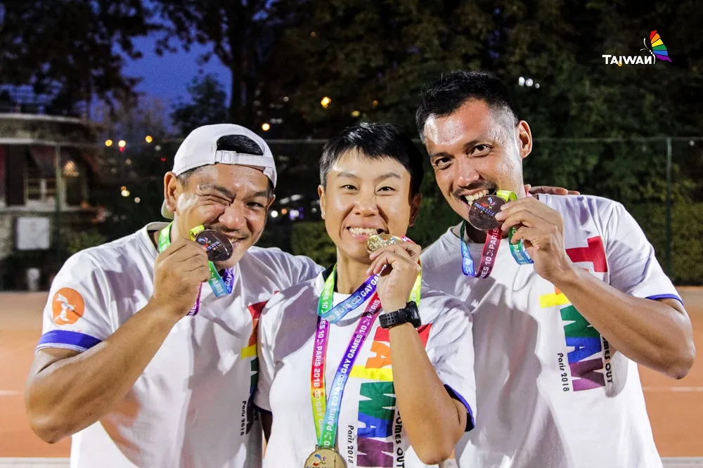 【捷報】2018巴黎同志運動會　台灣首出征抱回10金5銀3銅