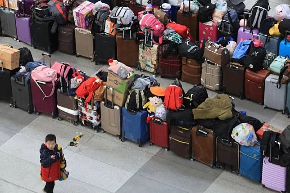 【地表人類最大移動】中國春運啟動　29.8億人次上路