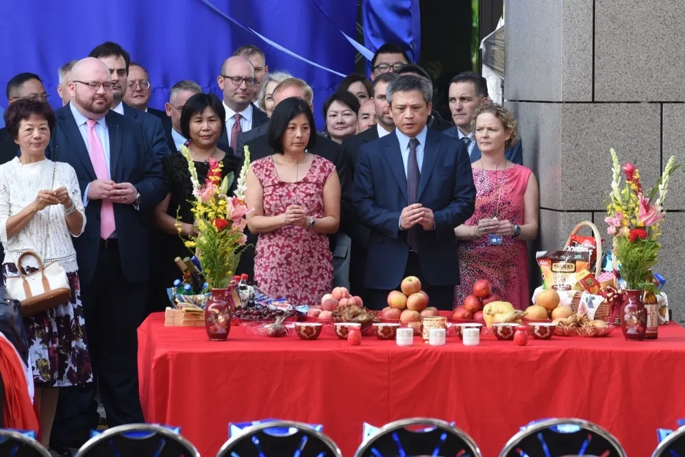 【AIT新館落成】台美關係大躍進　蔡英文、馬英九出席典禮