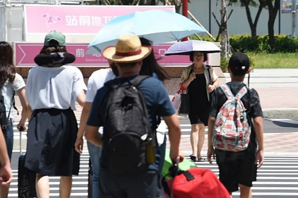 今年最高溫台北測站35.2度　本周晴朗炎熱注意防曬