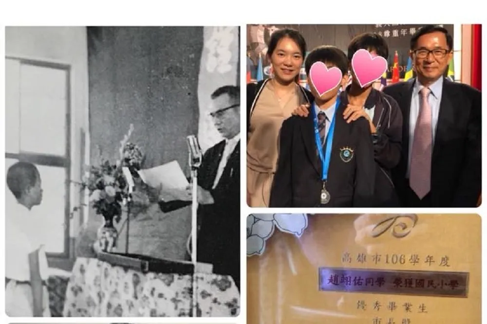 阿扁參加乖孫畢典嘆教改失敗　「我晚個55年生就考不上台大」