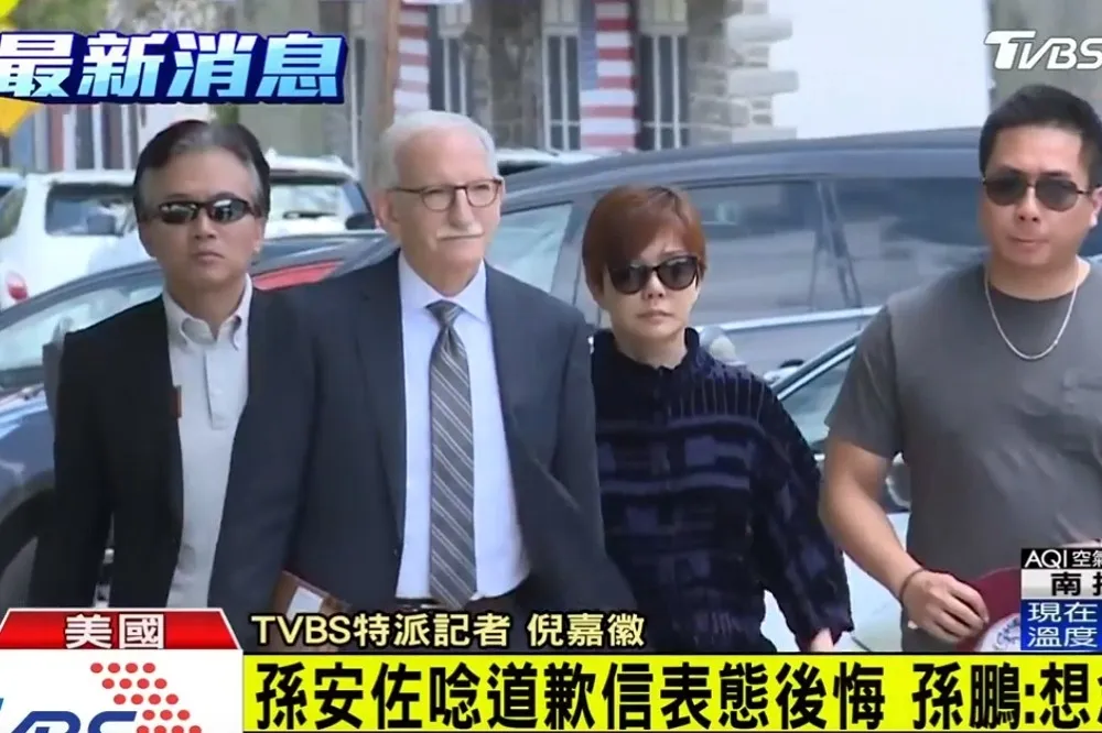 孫安佐認恐怖威脅罪　預測6月底可返台