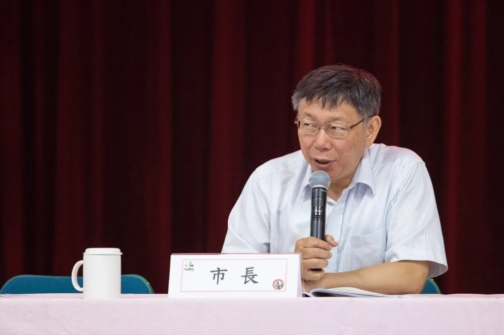 選戰應突破藍綠包圍　柯文哲：每天討論這些國家會完蛋