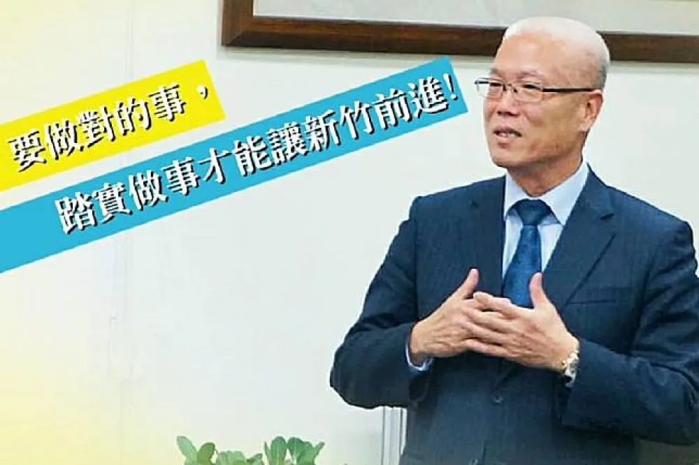 謝文進周三宣布參選新竹市長　「民調4%也要贏下奇蹟選戰」