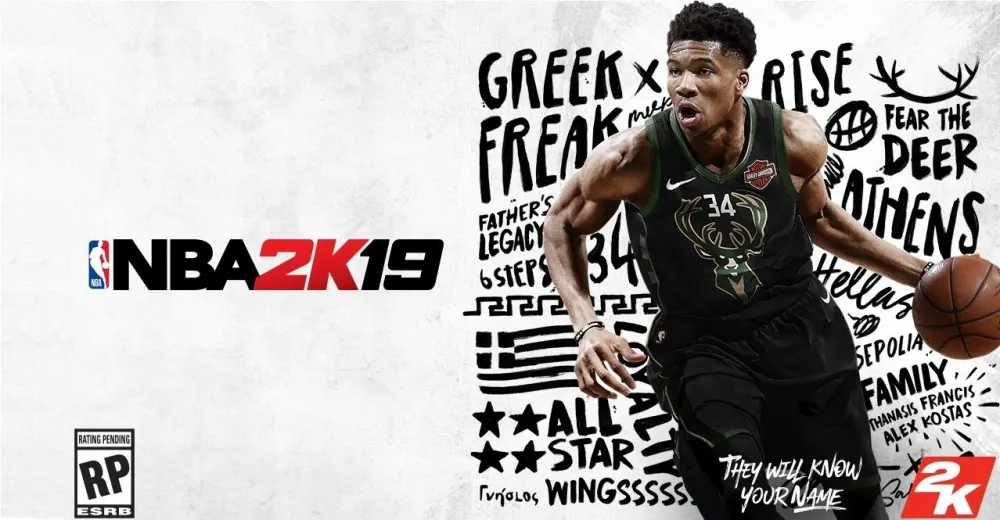 雄鹿隊「字母哥」當選《NBA 2K19》公開封面人物
