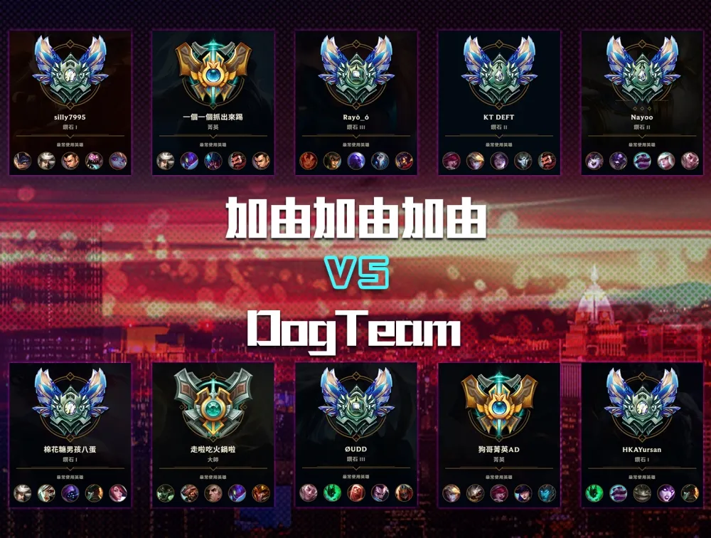 【2018六都電競】桃園決賽戰前報：「加由加由加由」對決「DogTeam」　桃園航空城巔峰之戰